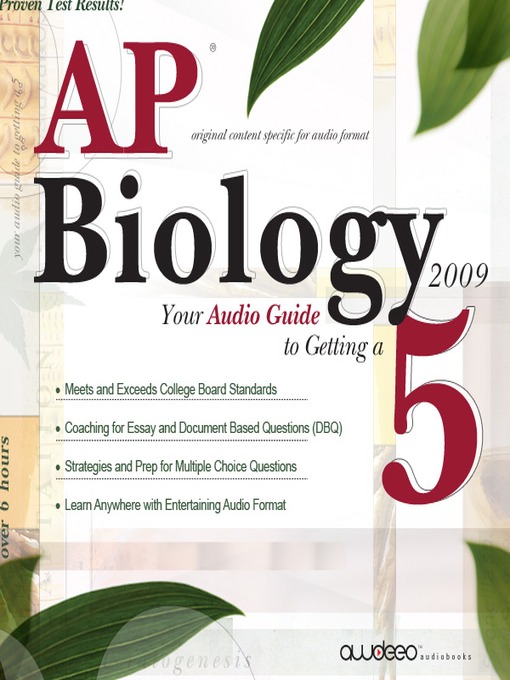 Title details for AP® Biology 2009 Edition by Awdeeo - Available